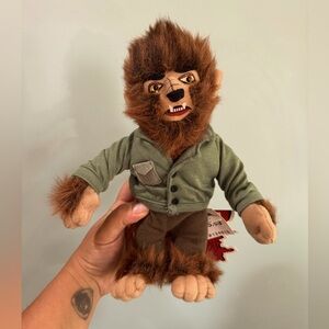 Universal Studios Monsters The Wolfman Werewolf Plush 9" 1999 Stuffins